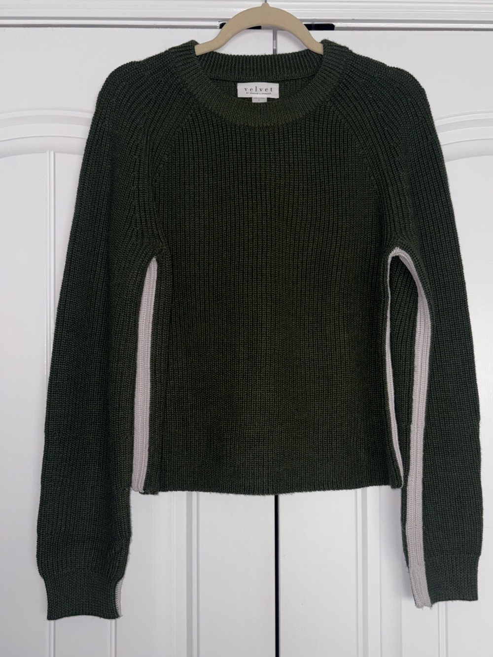 VELVET BY GRAHAM & SPENCER WOOL BLEND SWEATER